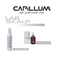 SCALP cleasing P3 - P4 nuostolio PURŠKIMAS CAPILLUM Gydymas  plaukų priežiūros